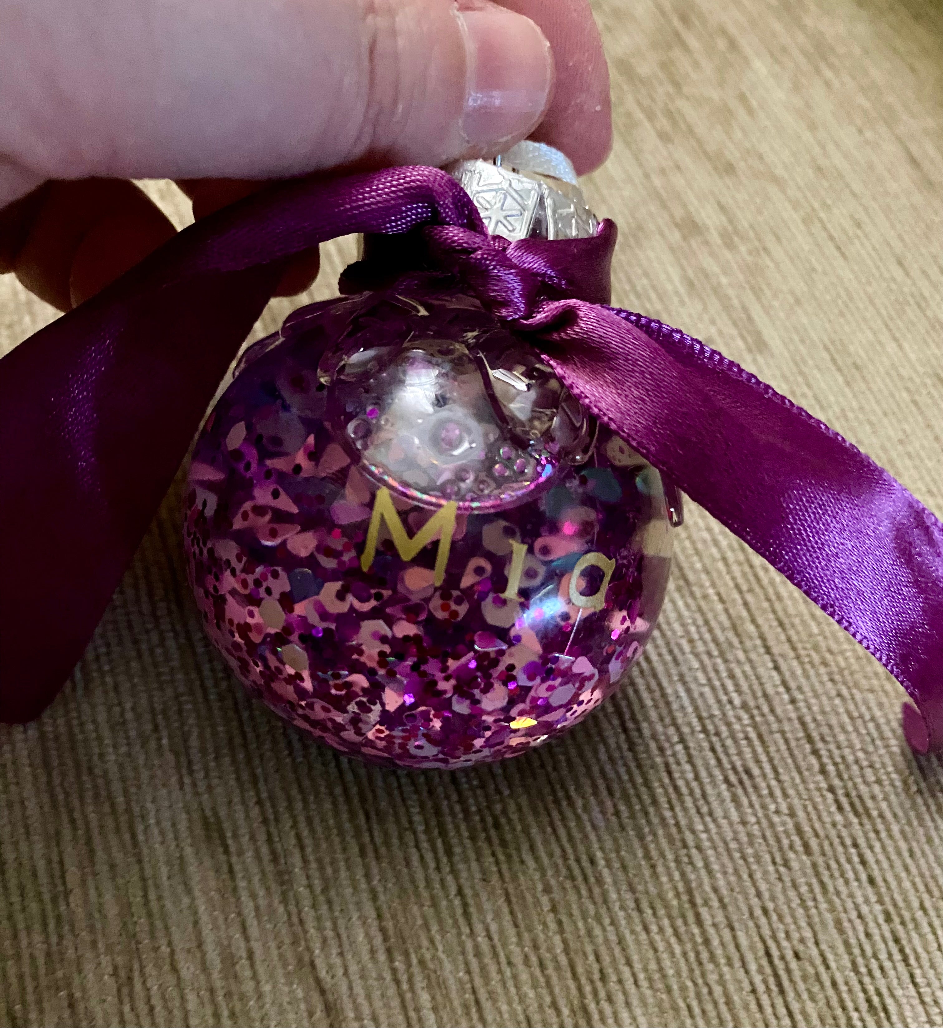 Bolas Nieve para árbol navidad