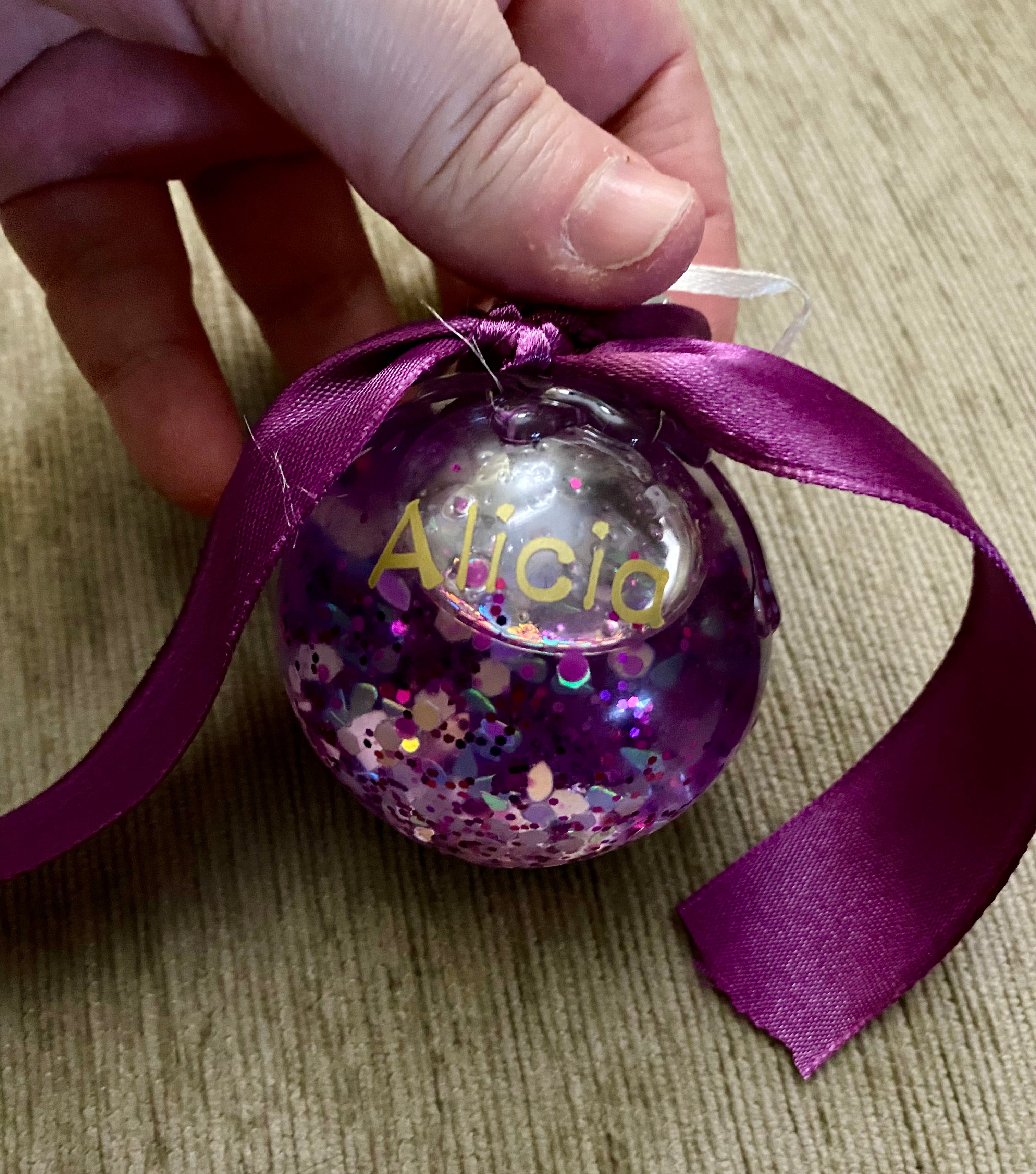 Bolas Nieve para árbol navidad